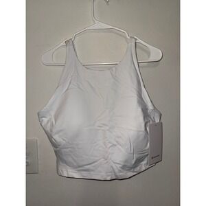 Lululemon Align High Neck Tank White Size 14 NWT $78 MSRP